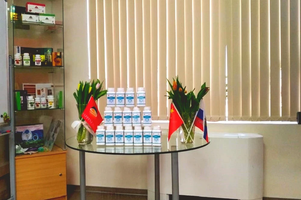Präsentation des neuen Produkts Dasuansu in der Niederlassung in Jekaterinburg